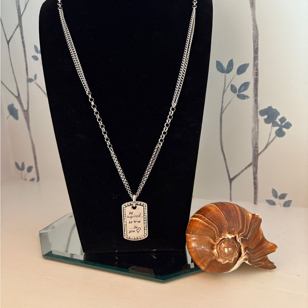Be Inspired …. Be true.… Be You ❤️ Necklace NWT